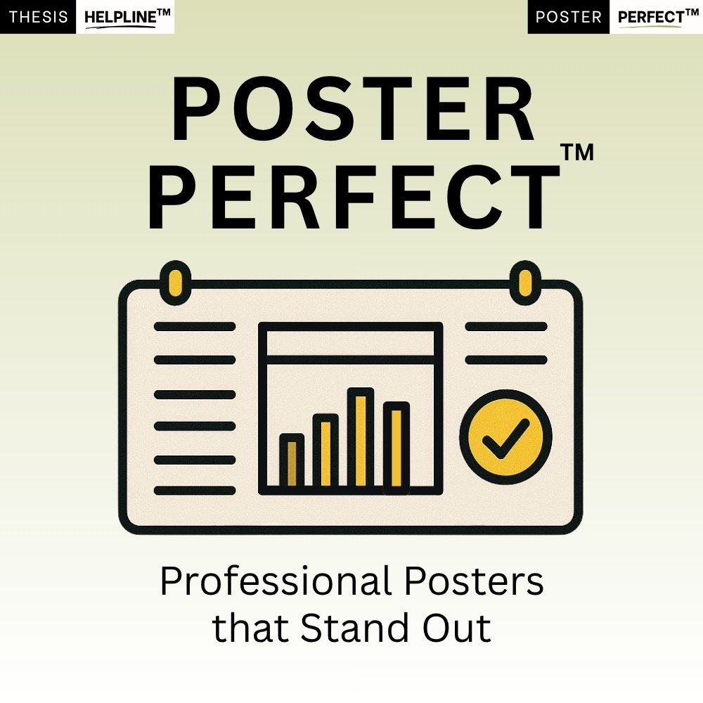 Professional conference poster design service for academic, medical, and scientific research presentations worldwide.