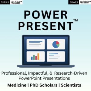 Professional conference PowerPoint presentation service for clinicians, researchers, medical and doctoral students globally.