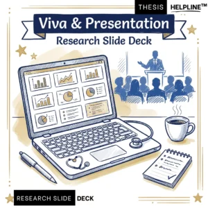 Concise presentation deck built from a completed thesis, shown to an audience